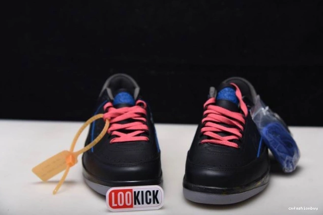Retro Jordan Blue Black Low SP Off-White DJ4375-004 2 0725